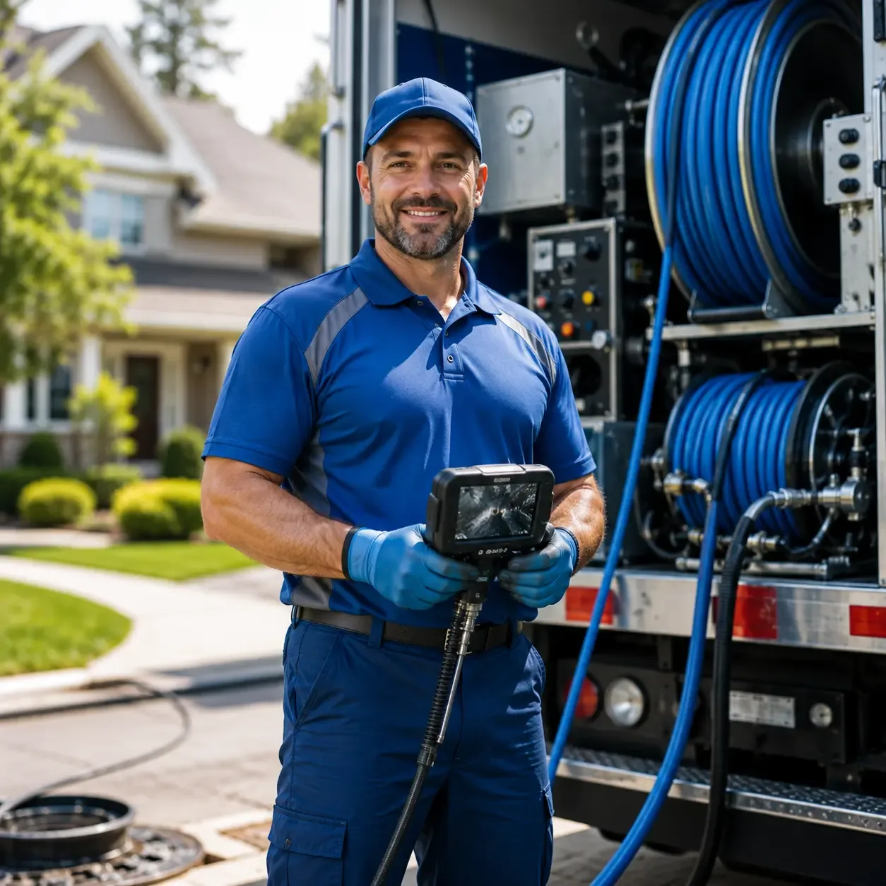 Local outdoor drain cleaning specialists in Williamsport, OH